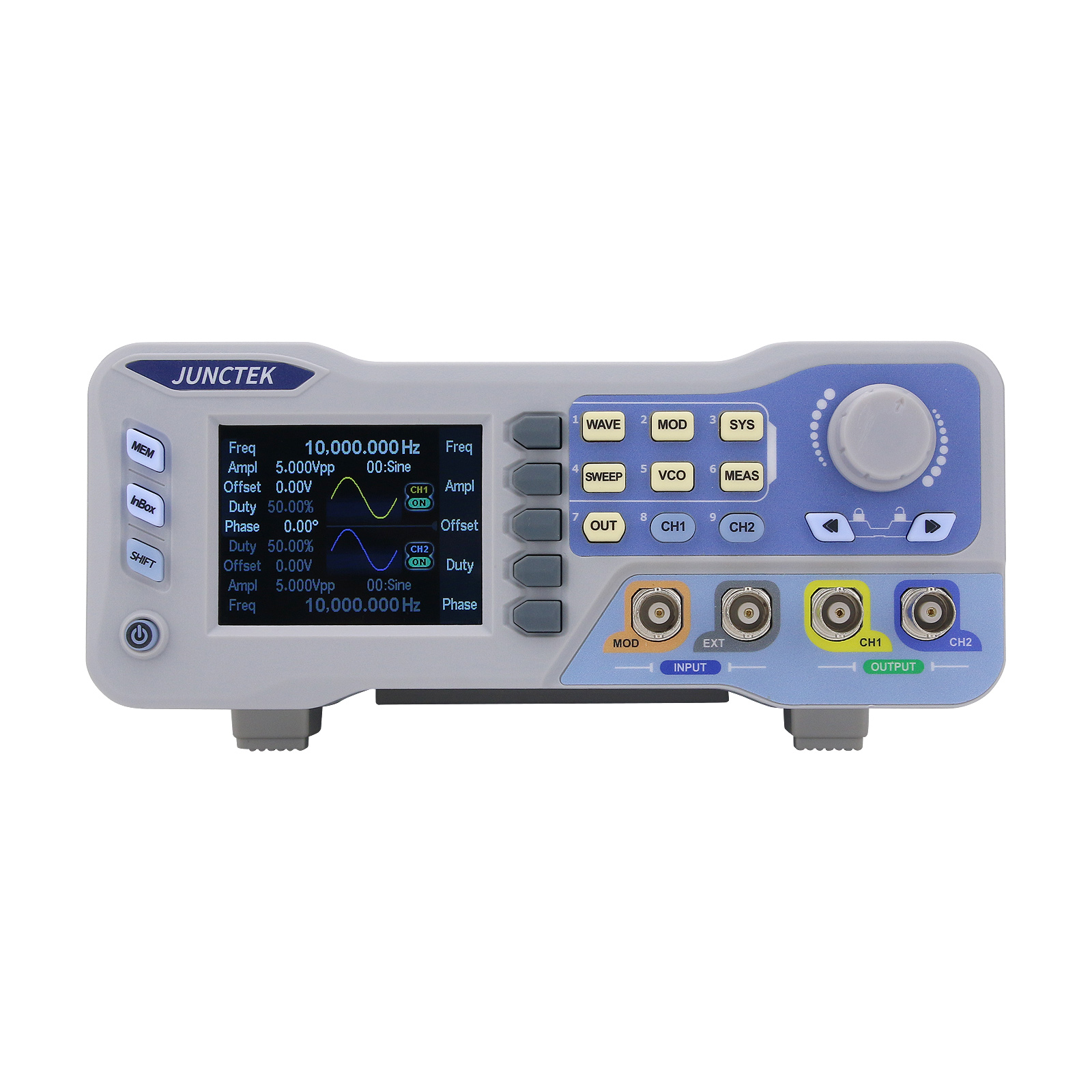 Function Arbitrary Waveform Generator - JDS8060 60MHz Zweikanal-DDS-Funktions- und Arbiträrwellenform-Signalgenerator mit