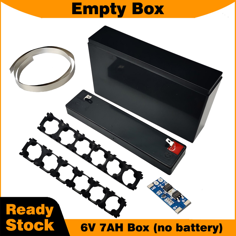 Spot Welder 18650 Battery Pack - Leeres Batteriegehäuse-Set für 6V 7AH DIY
