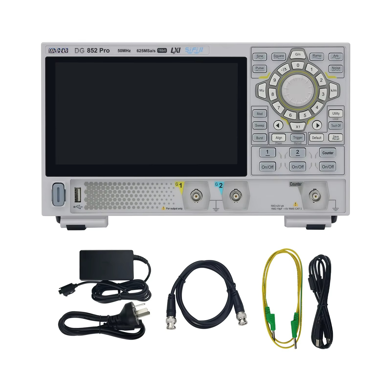 RIGOL DG852 Pro 50MHz Zweikana – Function Arbitrary Waveform Generator Bewertung und Preis