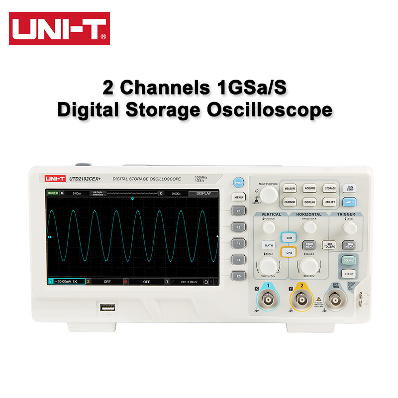 UNI-T Digitales Oszilloskop UT – Digital Storage Oscilloscope 100Mhz Bewertung und Preis